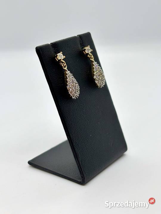 Złote kolczyki pr 333 165g Sztyft złoto Kolczyki Elbląg