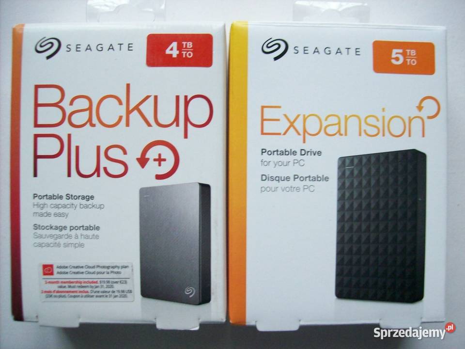 Nowy 25 dysk zewnętrzny Seagate 4TB 5TB USB 30 Dyski Dyski, napędy i nośniki Radom