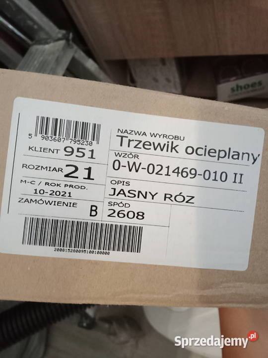 Trzewiki ocieplane Kalinówka
