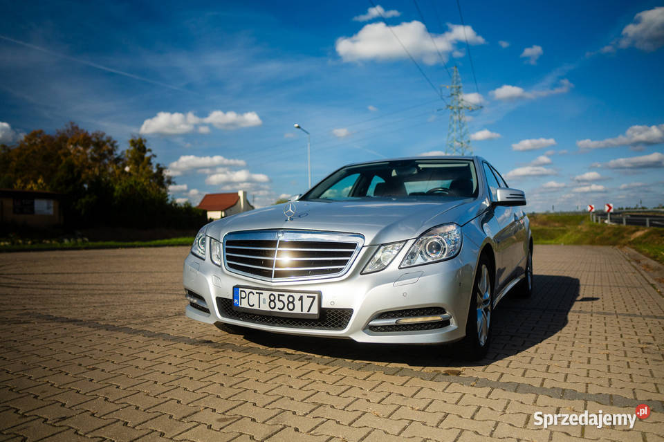 Mercedes W212 (1.8 CGI [benzyna], 184KM) Avantgarde, automat, nowy rozrząd