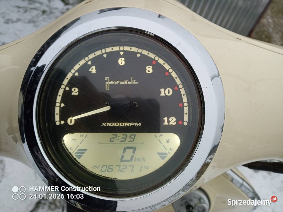 Skuter Junak Vintage Lubotyń