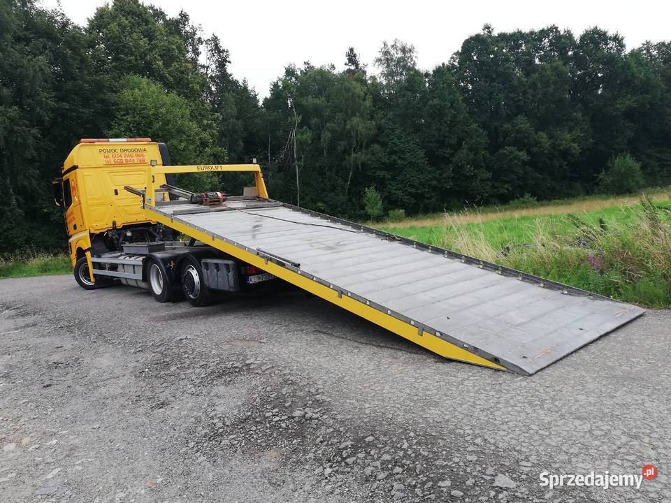 Pomoc Drogowa Laweta Mercedes Actros Euro 6 Rok produkcji 2013 Specjalne Limanowa
