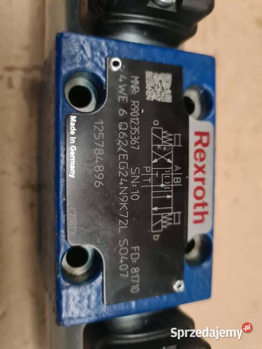 Rozdzielacz Elektrozawór Zawór Hydrauliczny 4WE