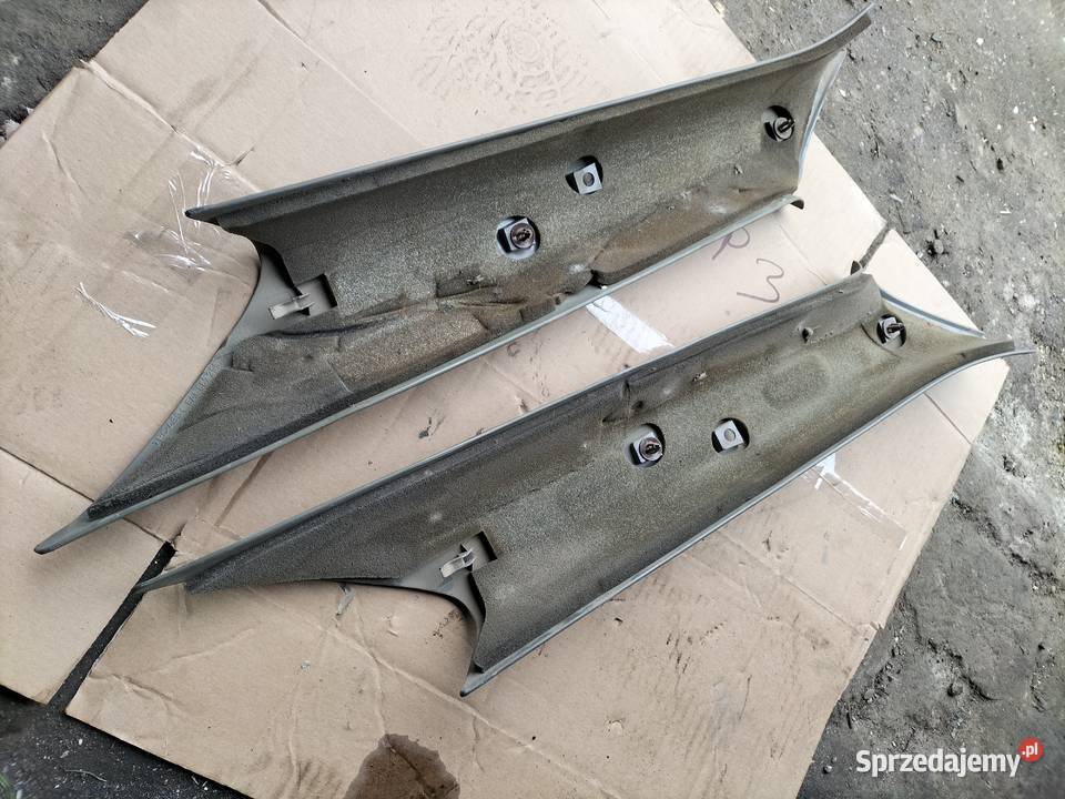 NAKŁADKI NA SŁUPKI TYŁ TYLNE AUDI 80 90 B3 B4 osobowe Kamień-Kolonia