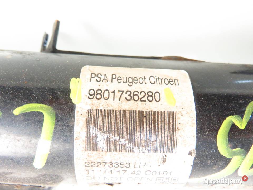 MCPERSON LEWY PRZEDNI CITROEN C3 II 10 VTi