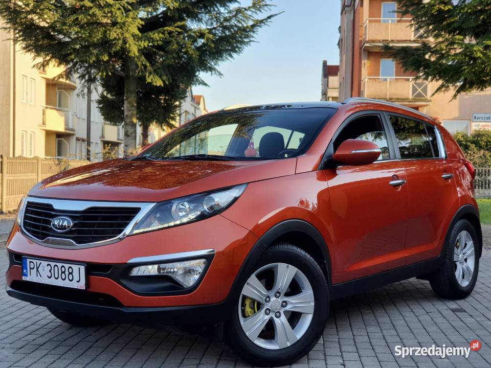 ŚLICZNA KIA SPORTAGE SALON BENZYNKA 110 BOGATA Pleszew sprzedam