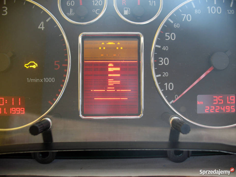 Wymiana wyświetlacza LCD FIS Audi A3A4A6TT Naprawa i warsztat