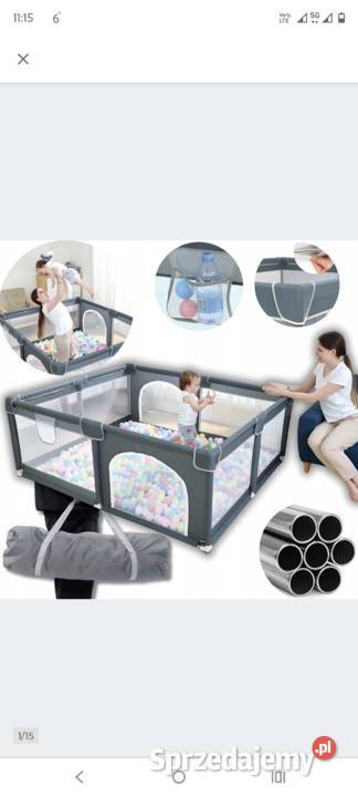 Gupamiga Kojec dzieci do zabawy 120 x 120 x 66 sprzedam