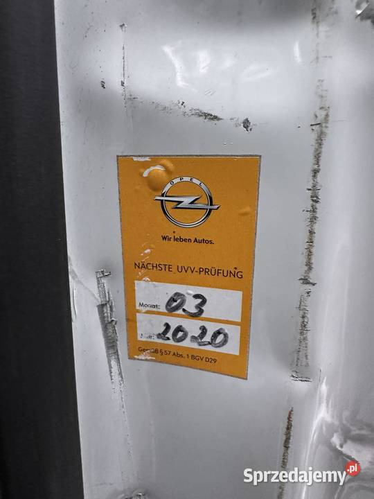 Opel Vivaro 2017 na części Pilzno