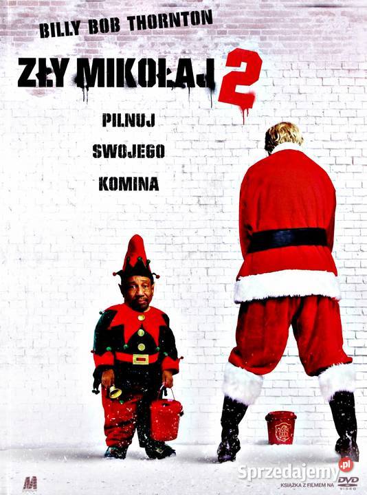 ZŁY MIKOŁAJ 2 DVD KS 1 płyta Kalisz sprzedam