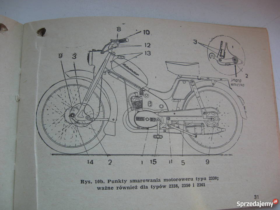 Oryginał instrukcja KOMAR 232823302338