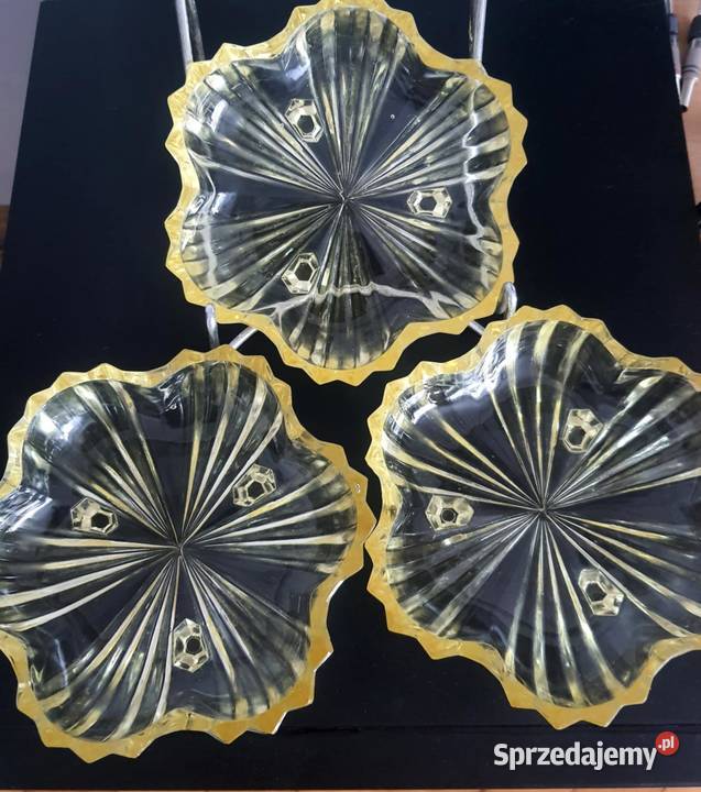 miseczki art deco przedwojenne salaterki łódzkie Łódź