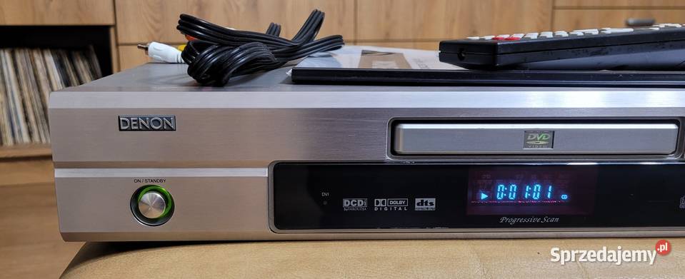 DENON DVD1910 odtwarzacz DVD CD MP3 WMA z Zalesie Golczowskie