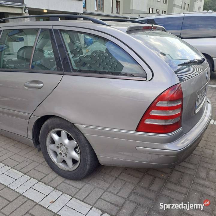 Mercedes combi srebrny Mercedes-Benz mazowieckie