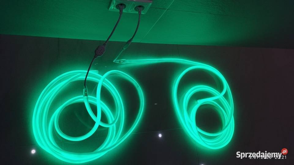 Neon LED 5m 5m mazowieckie Warszawa