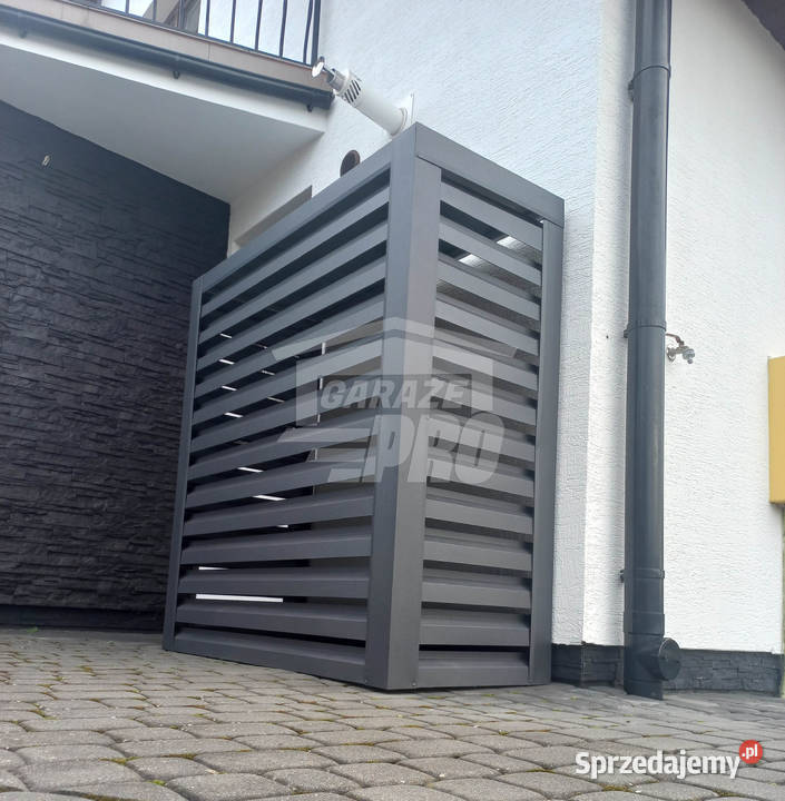 Osłona pompy ciepła 110x50x150 antracyt GP329 Piła