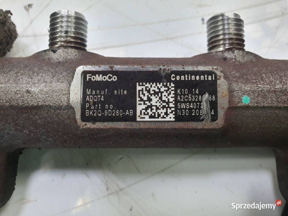LISTWA WTRYSKOWA FORD TRANSIT CUSTOM BK2Q9D280AB kujawsko-pomorskie Lipno