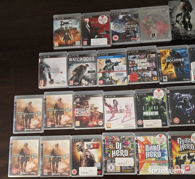 Gry 3 konsola Kolekcja prywatna Nowy Korczyn
