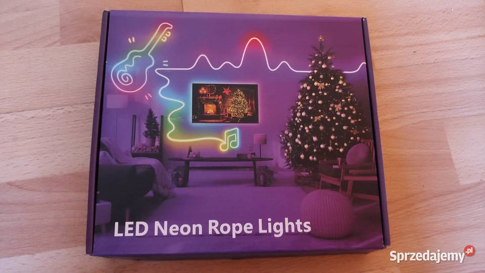 zestaw oświetleniowy LED Neon Rope Lights marki Książ Wielkopolski