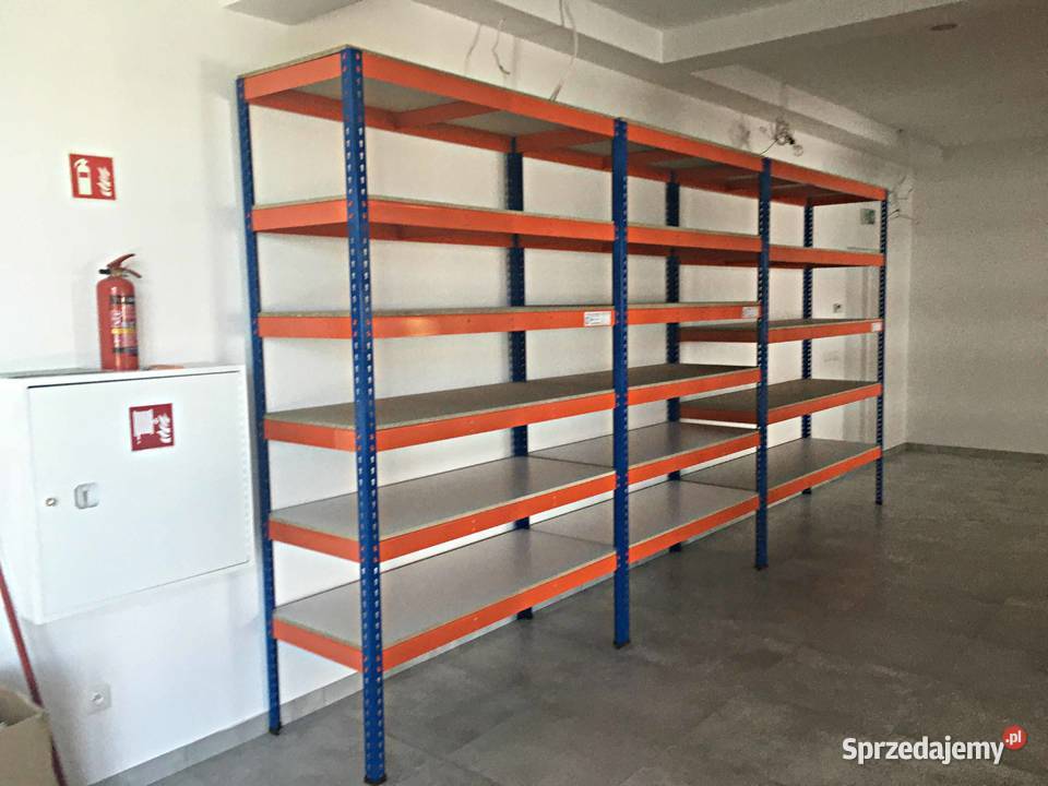 Regały Magazynowe półkowe Metalowe WYMAGAJĄCYCH Poznań sprzedam
