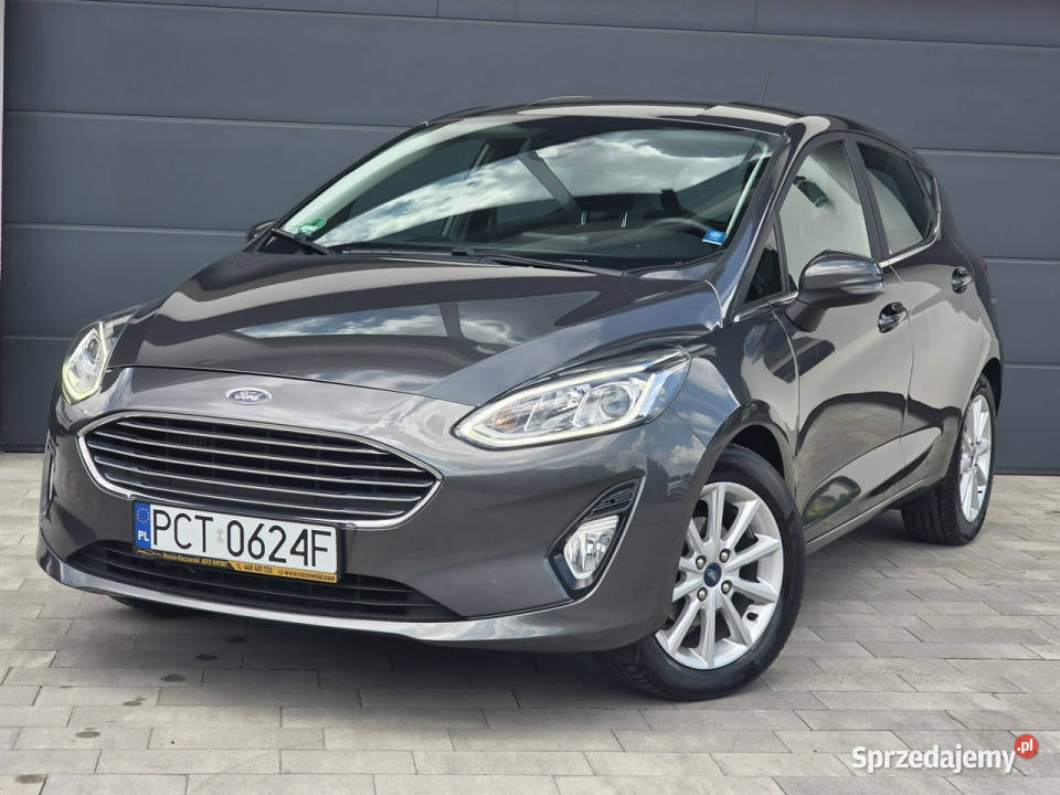 Ford Fiesta TITANIUM bezwypadkowy zadbany NOWY bluetooth Czarnków sprzedam