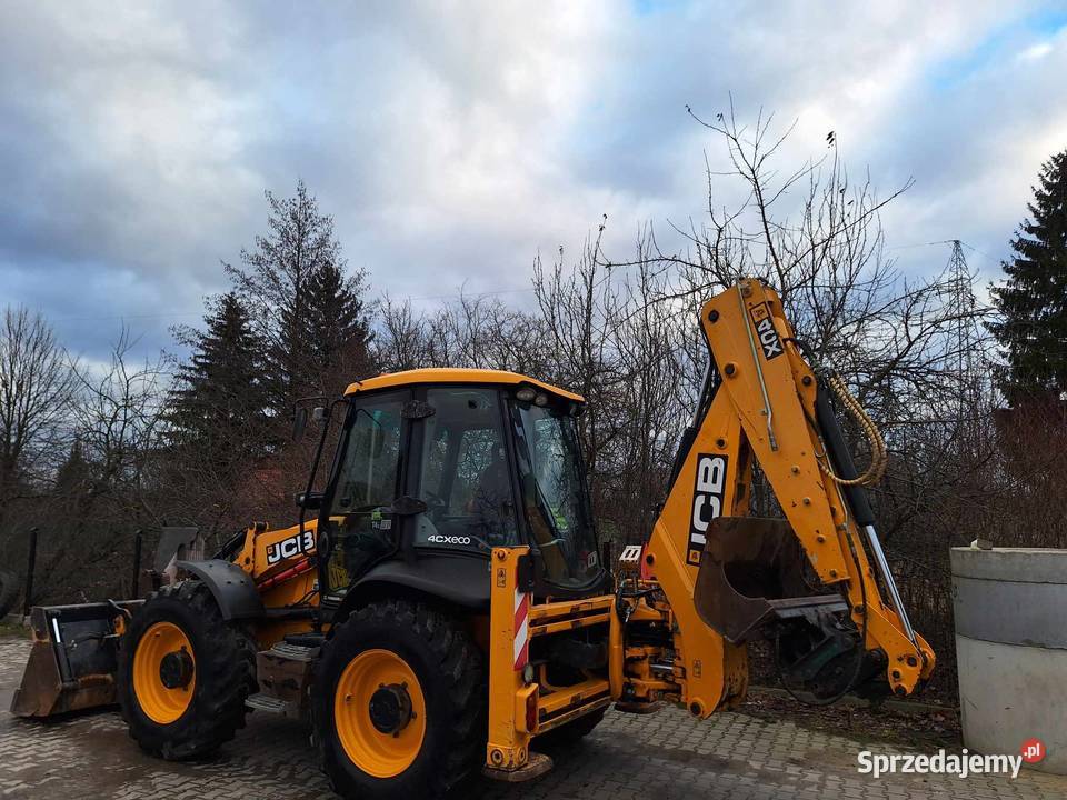 JCB 4CX najmocniejsza 110 klima webasto linia nie