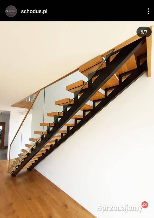 Schody metal Schody szkło Schody nowoczesne