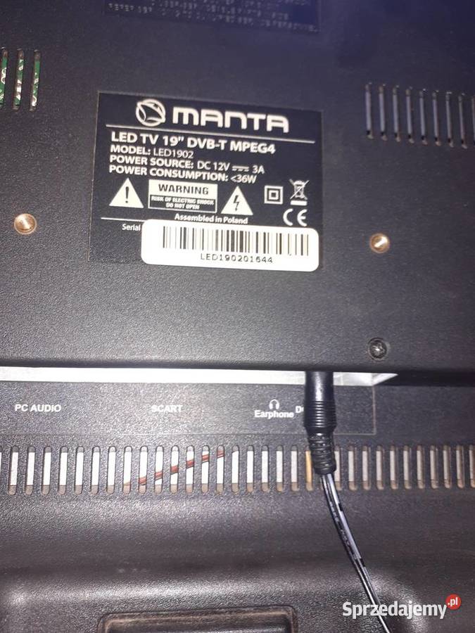 Telewizor Manta 19 bez pilota Kielce