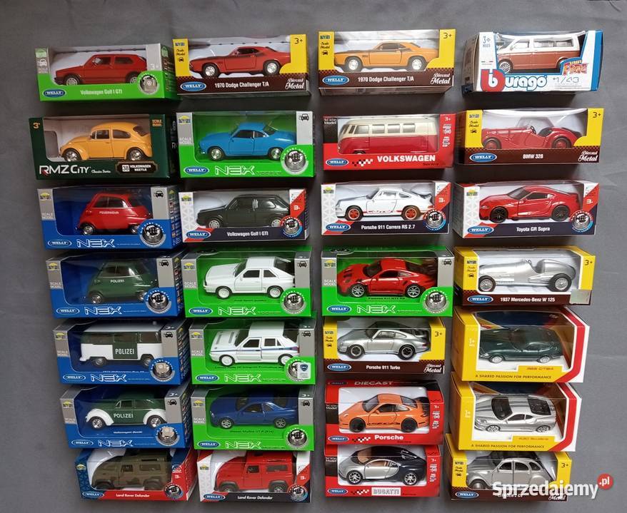 Bburago zestaw modeli Kolekcjonerskich 28 Audi Jaworzno