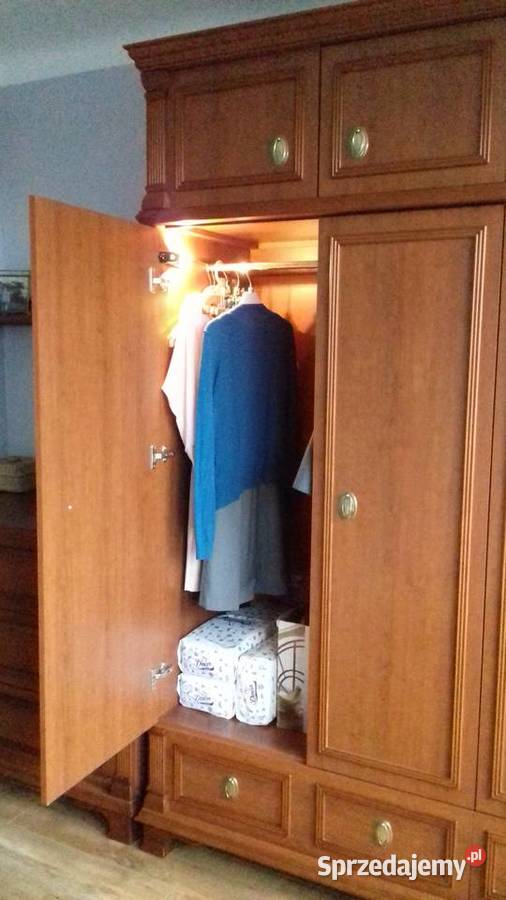 Szafa duża kolor wiśnia antyczna Skierniewice