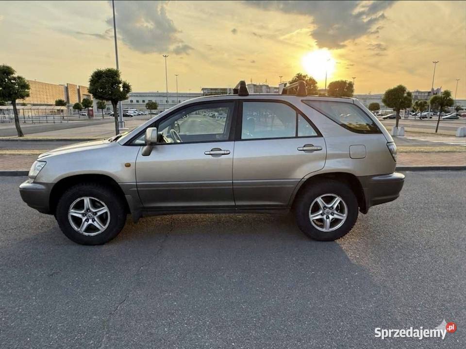 Lexus RX300 30 benzynaLPG Automat Hak napęd 4x4 Łódź