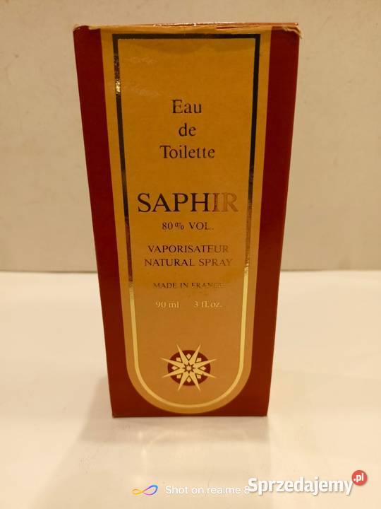 Woda toaletowa SAPHIR France 90ml 80vol