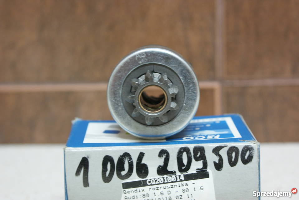 Bendix rozrusznika Audi80 16 D 80 16 TD NOWY układ elektryczny silnika