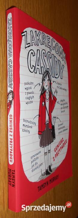 Tamsyn Murray Zakręcona Cassidy Geniusz z Rok wydania 2016 lubelskie