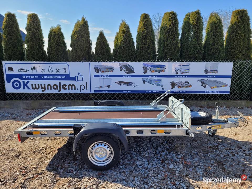 Wypożyczalnia Wynajem Przyczep Laweta kujawsko-pomorskie Włocławek