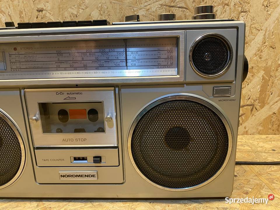 Radiomagnetofon Boombox Nordmende partycorder