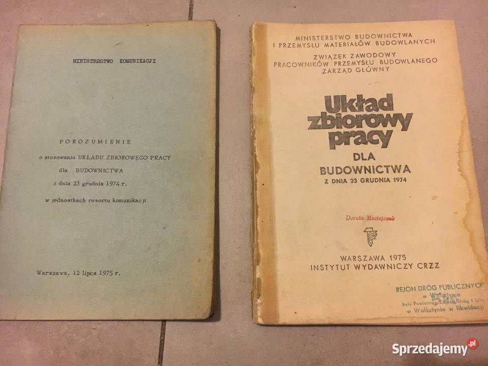 Układ zbiorowy pracy budownictwa z dnia 23 wielkopolskie Łęczyca