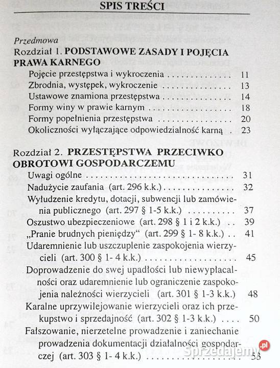 Przestępstwa przeciwko obrotowi gospodarczemu S Chełm