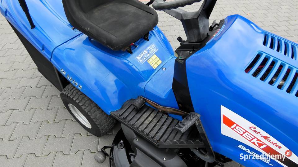 Traktorek kosiarka CutMaster ISEKI BS 2 Cylindry Traktorki Świnice Warckie