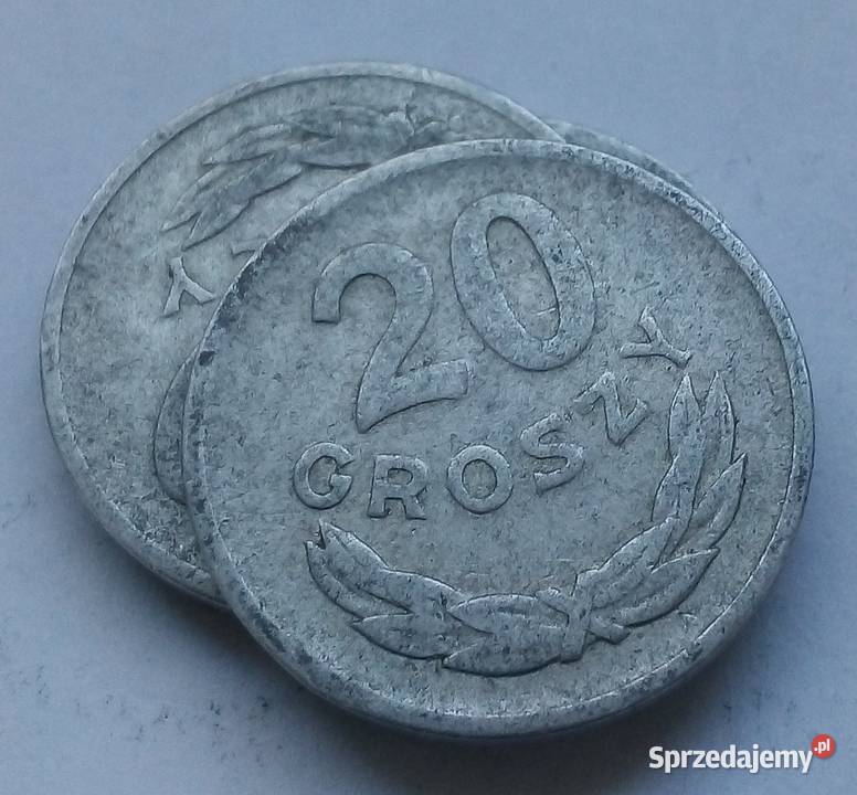 POLSKA20 GROSZY1961 rbzAL3 SZTUKI Numizmatyka mazowieckie Legionowo
