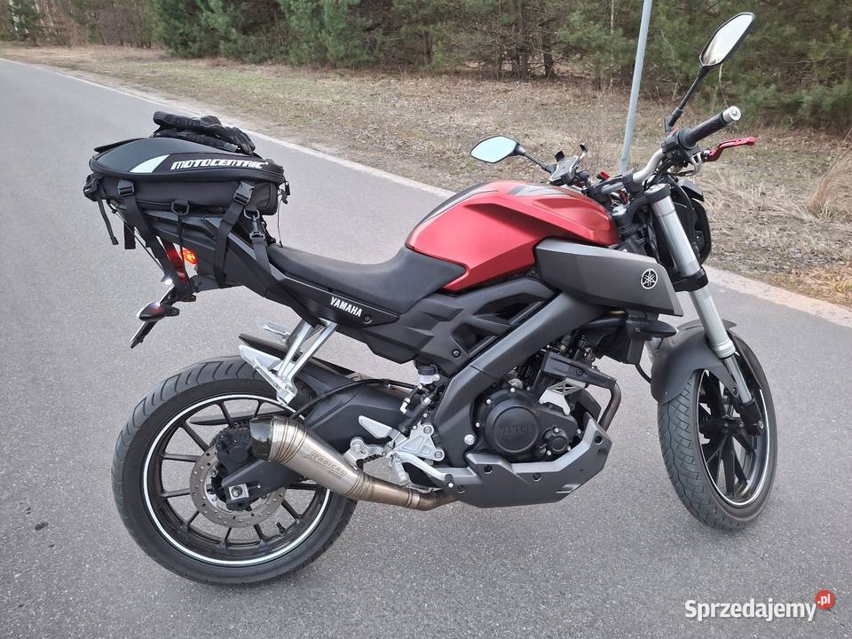 Motocyklowe 125 Yamaha mt125 mazowieckie Mińsk Mazowiecki