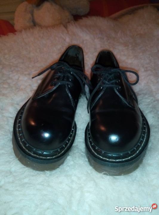 Glany krótkie martensy 37HD skóra 3 dziurkowe Ciechanów