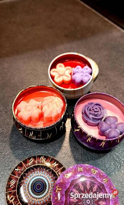 Sojowe świece komplet 3 sztuk Świece Gubin