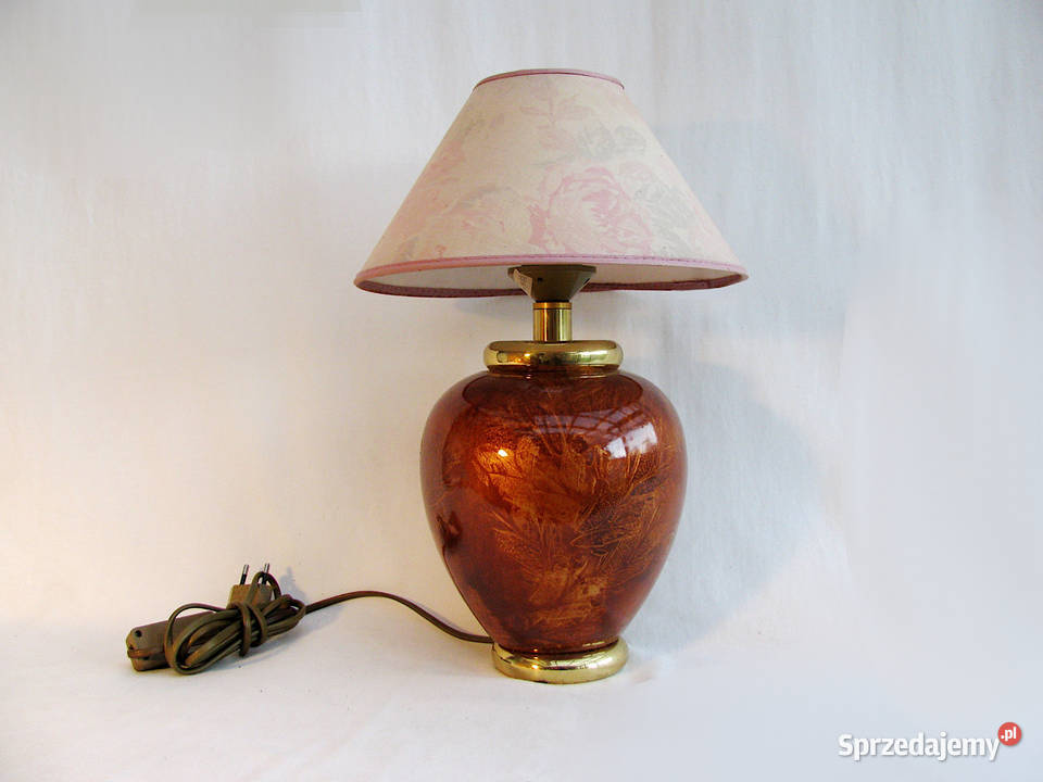 Piękna Lampka ceramiczna Beczułka I zachodniopomorskie Szczecinek