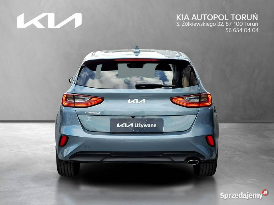 Kia Nowy Ceed fv23demoledybenzyna140manualkamera czujnik zmierzchu Toruń