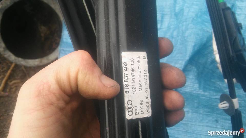Audi A5 5D podnośnik szyby prawy przód tył lubuskie Strzelce Krajeńskie