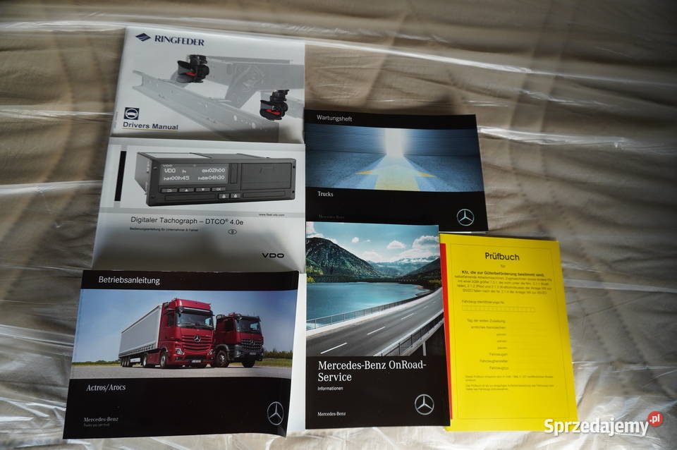 MercedesBenz Actros L 2545 NOWA Chłodnia klimatyzacja Kraków