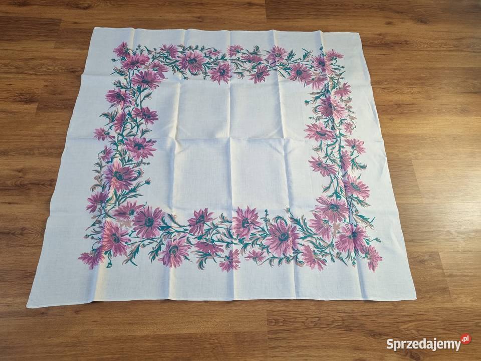 Obrus obrusy z okresu PRL nieużywane 3 sztuki Obrusy Lublin