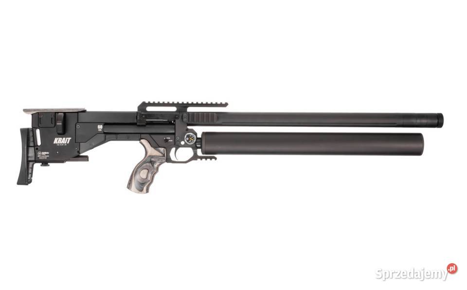 019 Wiatrówka AirMaks Krait X Tube 635 mm Gray Sporty strzeleckie i myślistwo Trzcianka