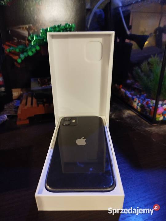 Czarny iPhone 11 kondycja baterii 82 Grodzisk Wielkopolski